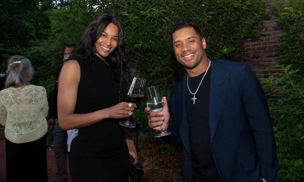 Russell Wilson and Ciara...