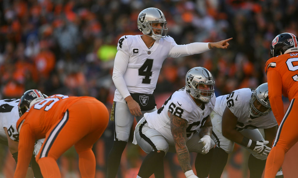 Derek Carr...