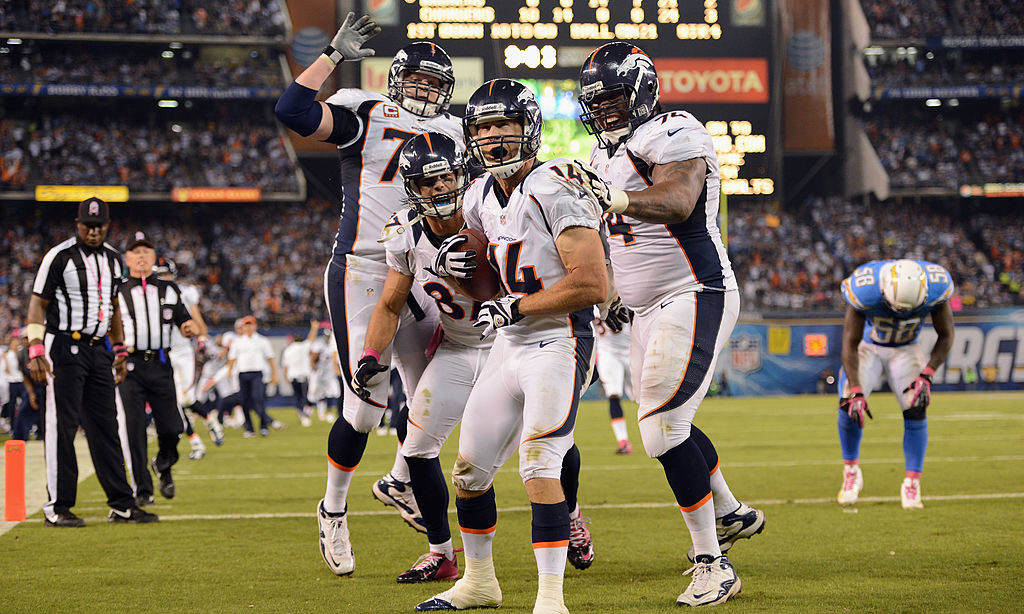 Brandon Stokley and Orlando Franklin...