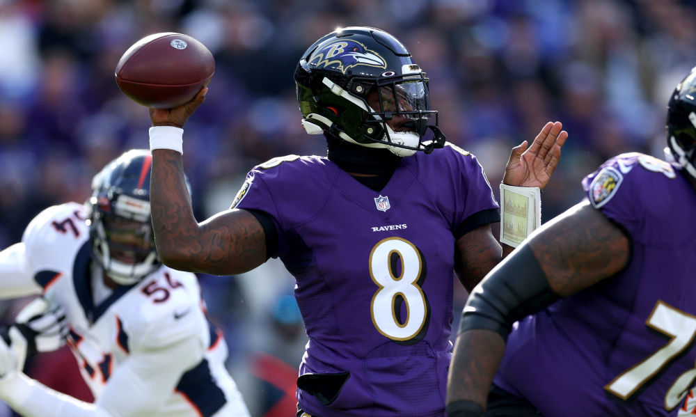Lamar Jackson...