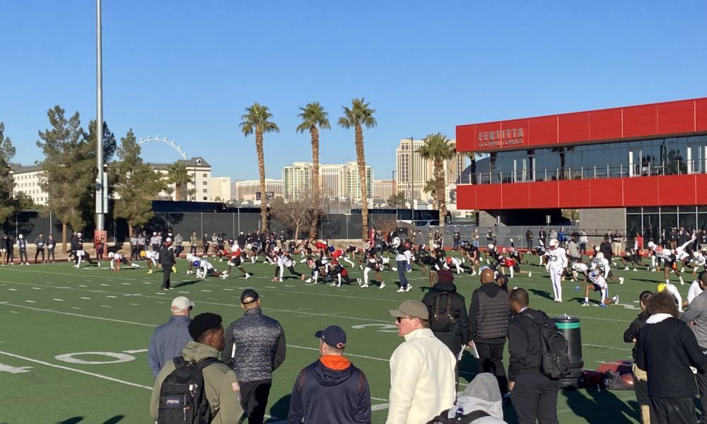 Shrine Bowl practice Day 1...
