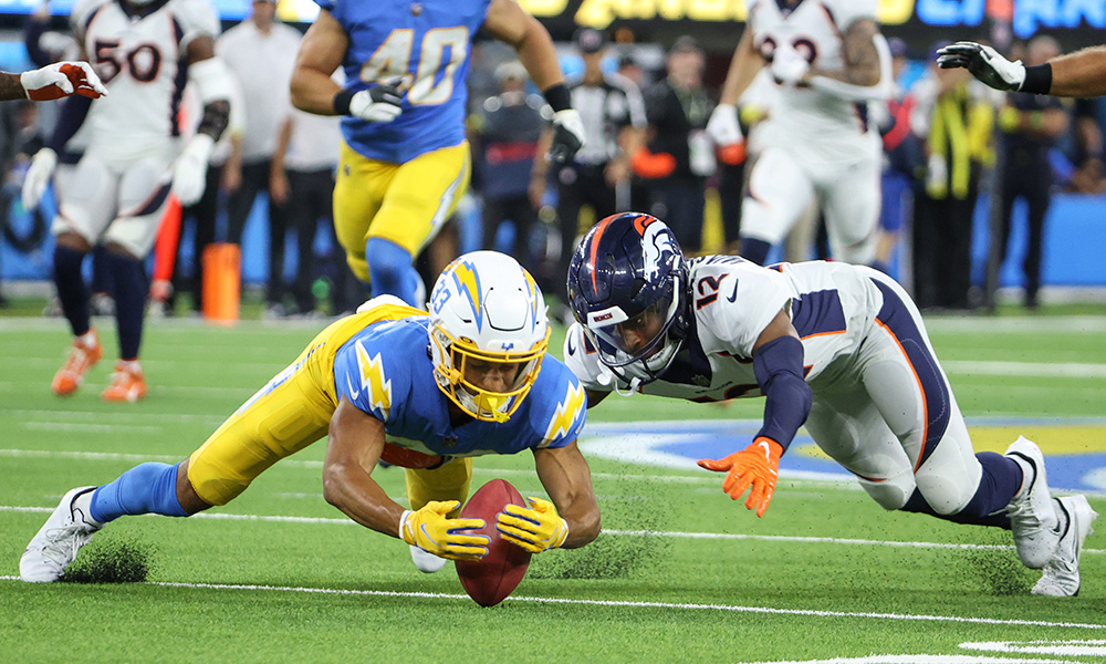 Montrell Washington fumble...