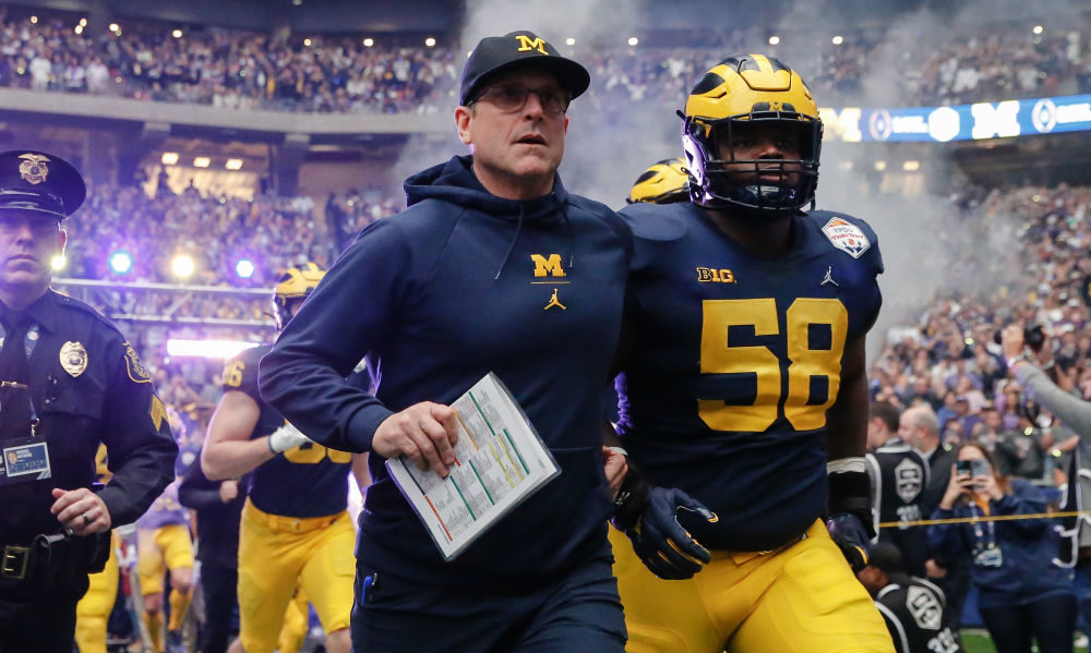 Jim Harbaugh...