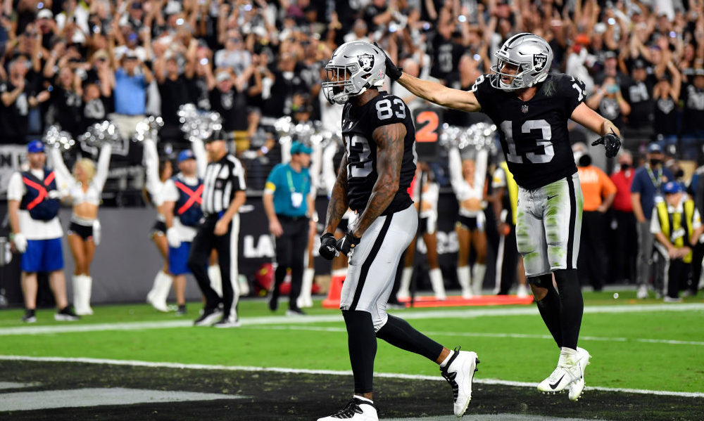 Darren Waller Hunter Renfrow...