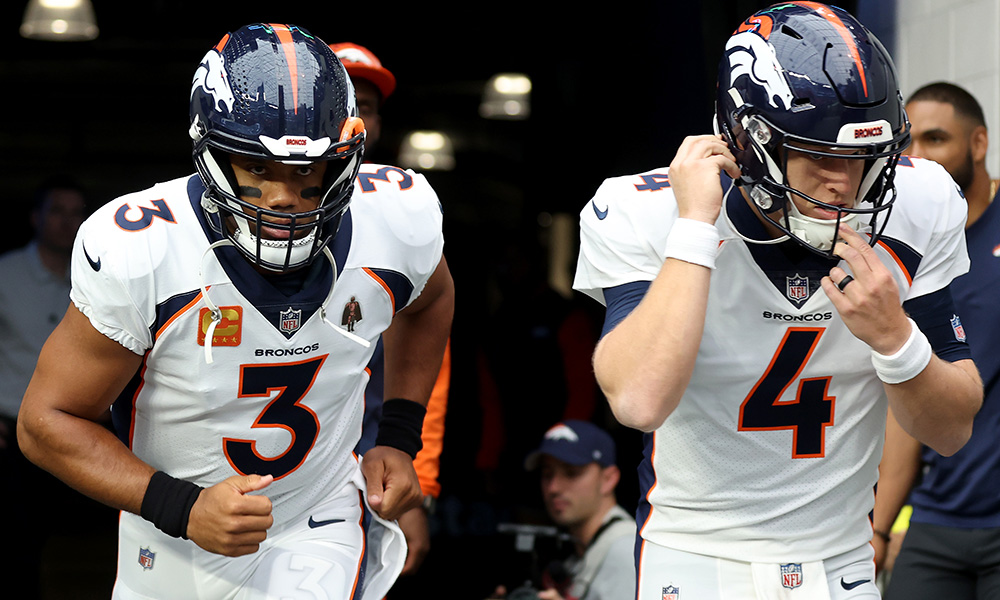 Russell Wilson and Brett Rypien...
