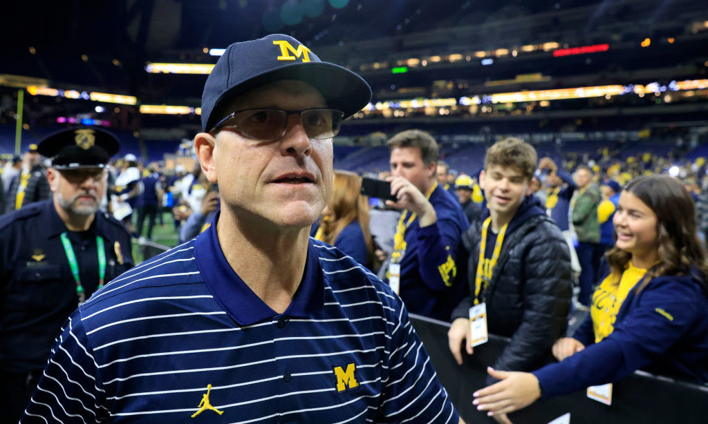 Jim Harbaugh...