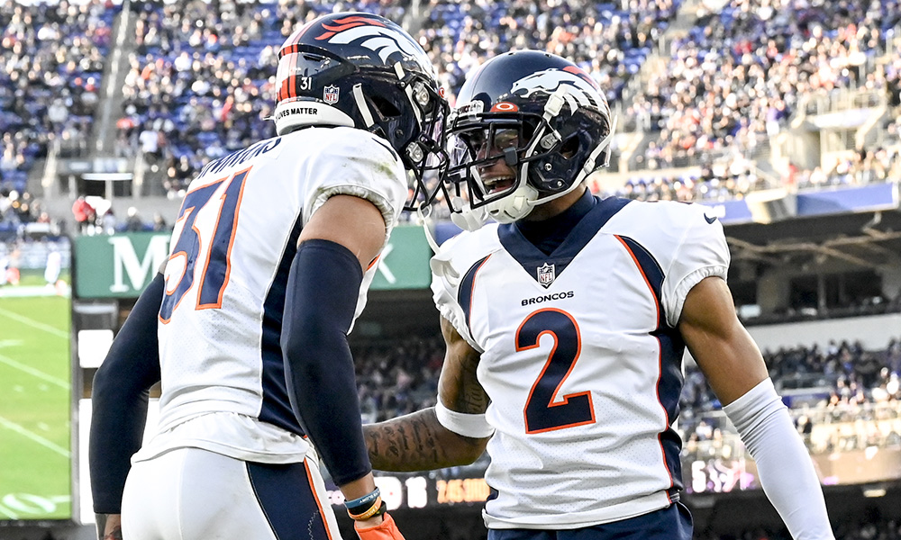 Justin Simmons and Pat Surtain II...