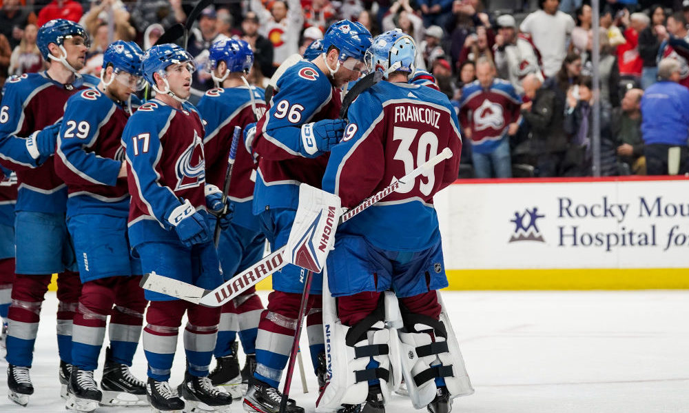 Avalanche celebration...