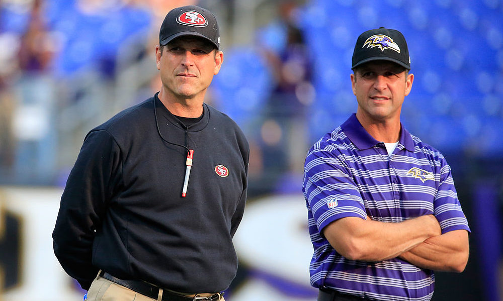 Jim Harbaugh John Harbaugh...