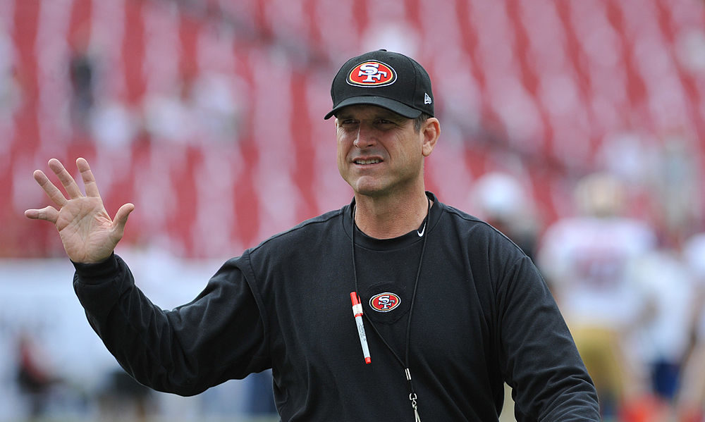 Jim Harbaugh...