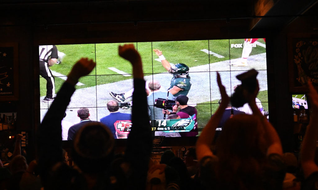 Super Bowl on TV...