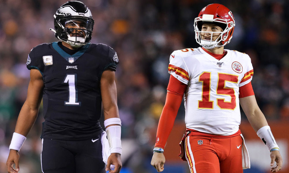 Patrick Mahomes and Jalen Hurts...