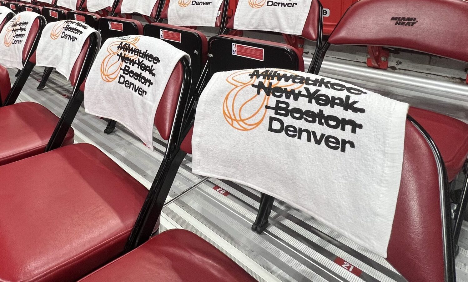 Miami Heat Rally Towels...