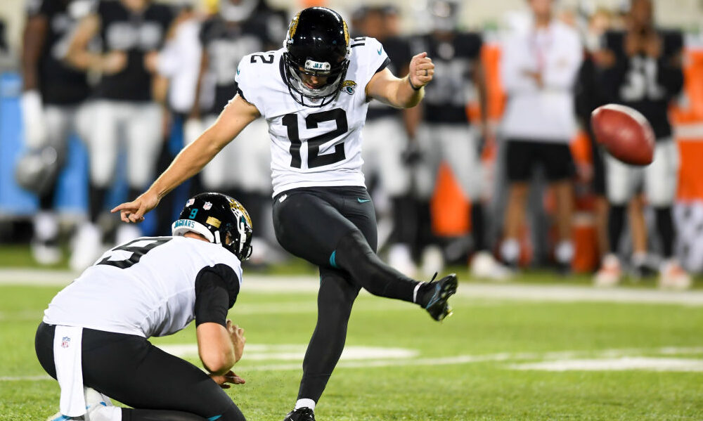 Denver Broncos kicking competition Elliott Fry...
