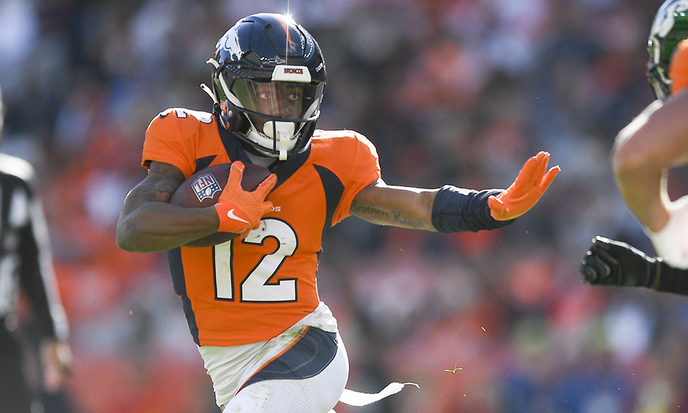 Ex-Broncos receivers...