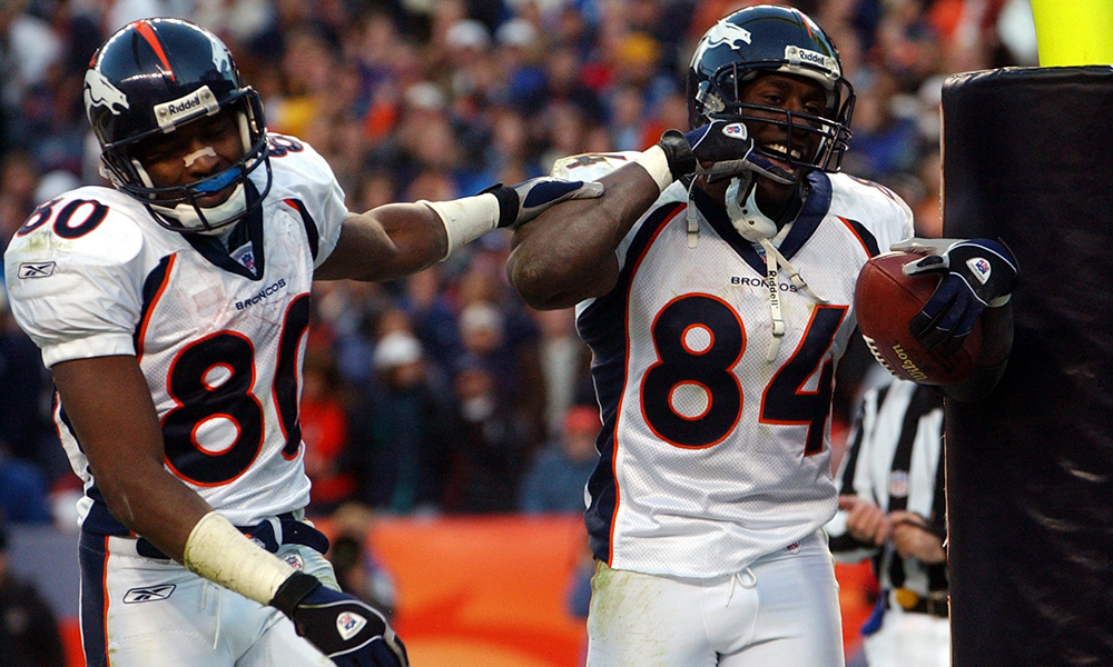 Rod Smith and Shannon Sharpe...