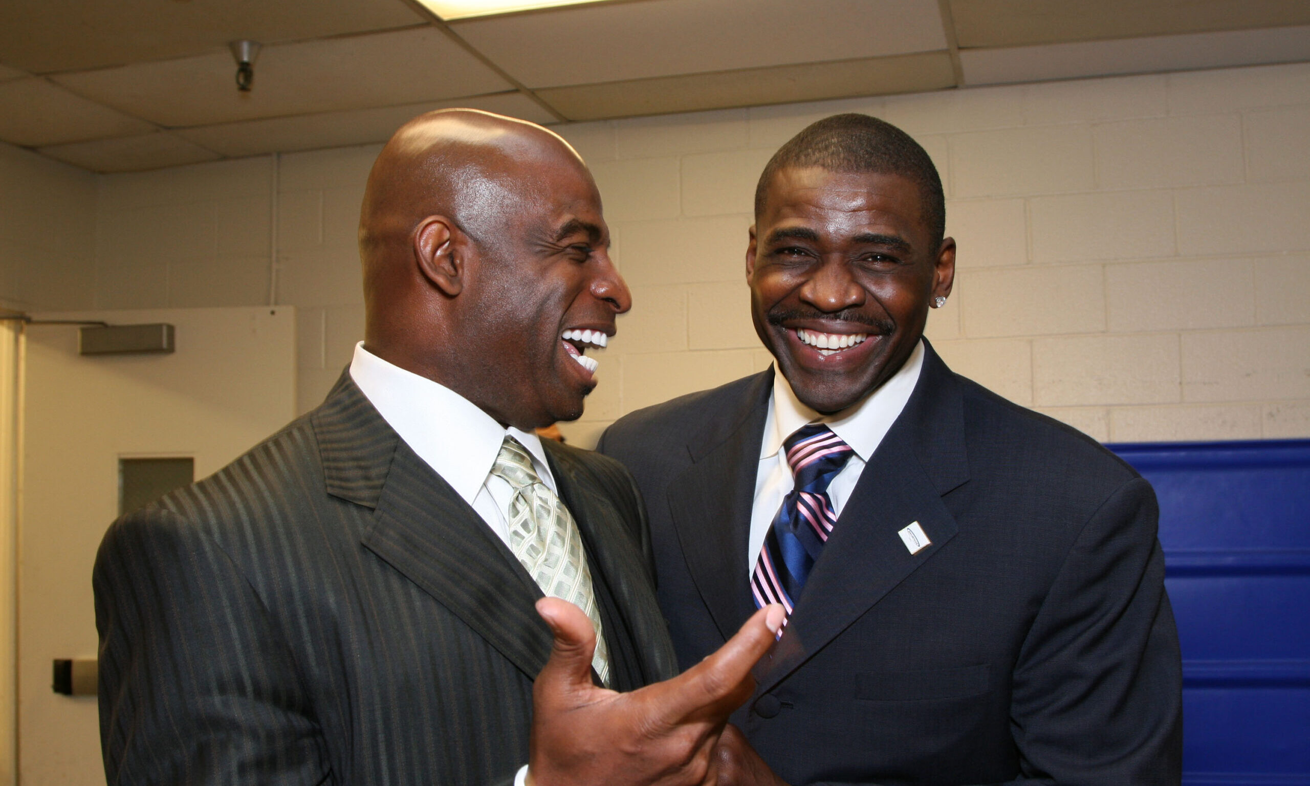 Deion Sanders and Michael Irvin...