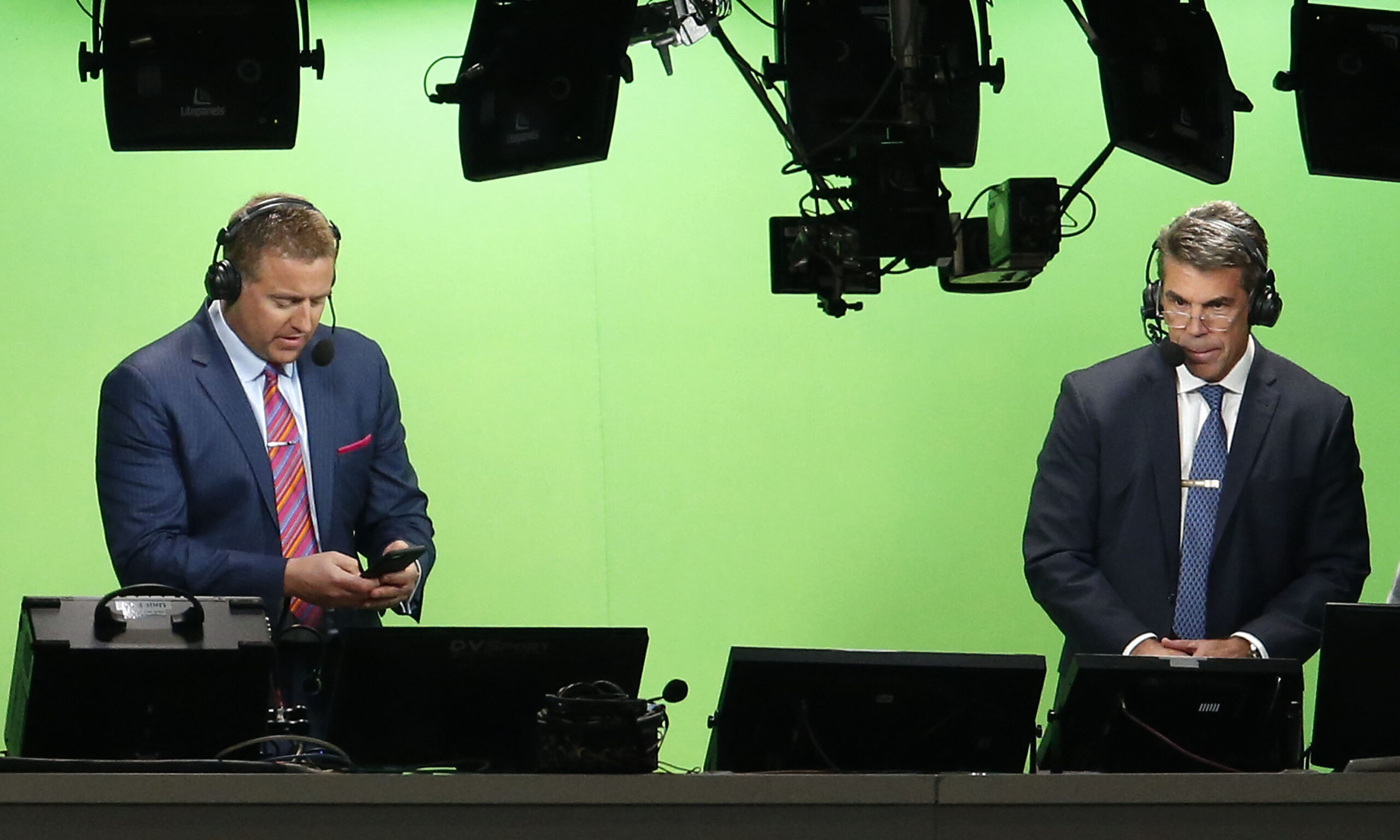 Kirk Herbstreit and Chris Fowler...