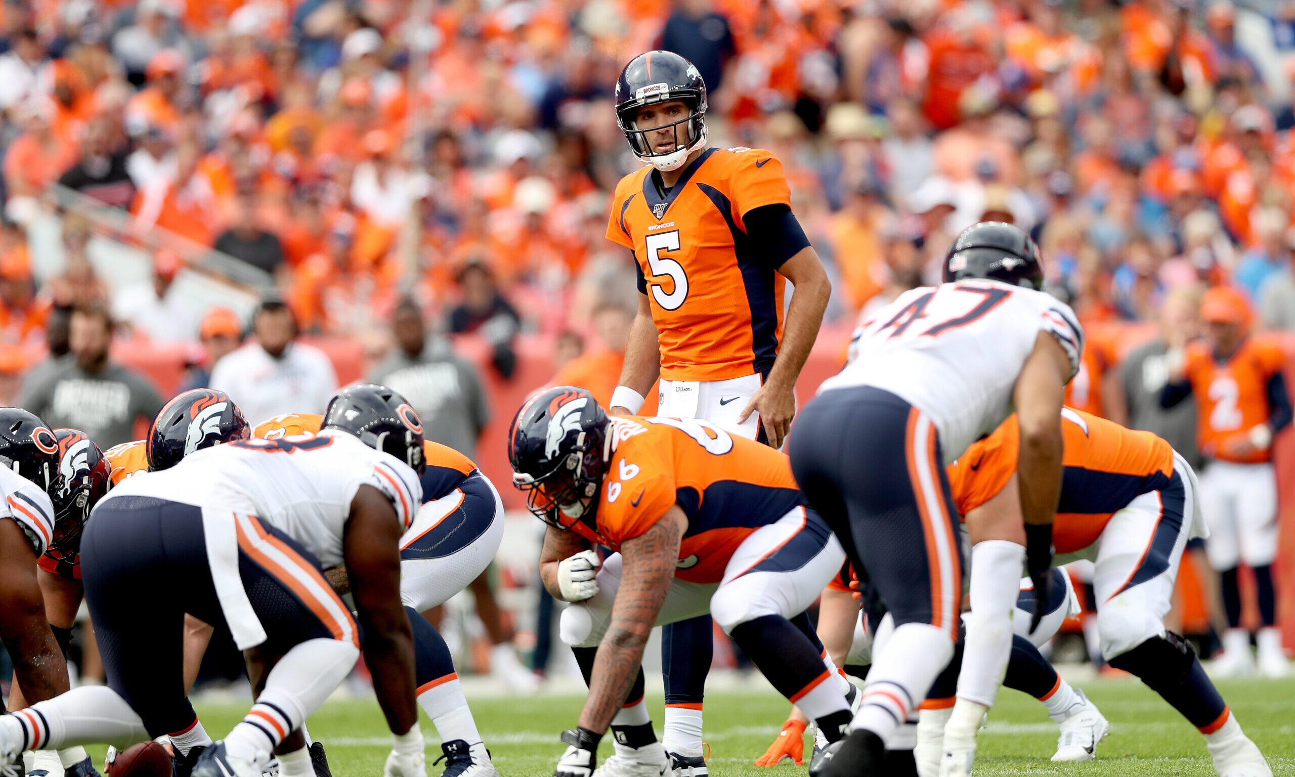 Broncos against Bears...