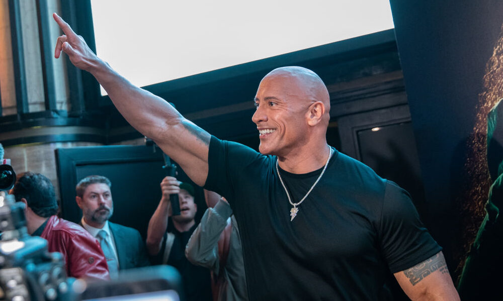 Dwayne "The Rock" Johnson...