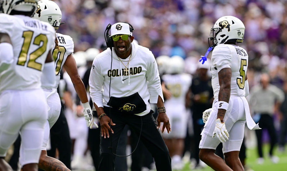 Coach Prime Travis Hunter...