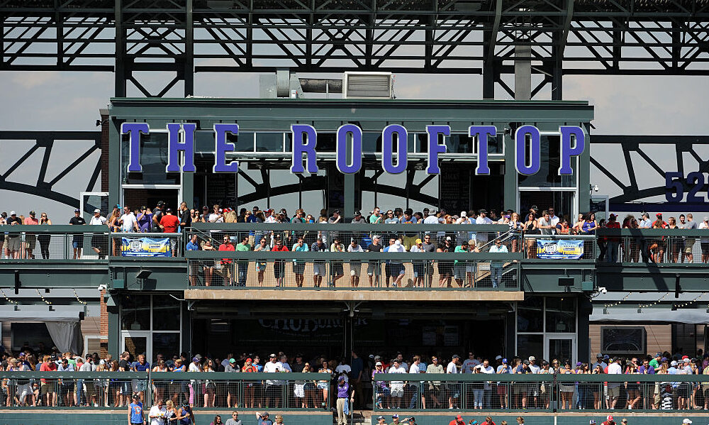 Coors Field The Rooftop...