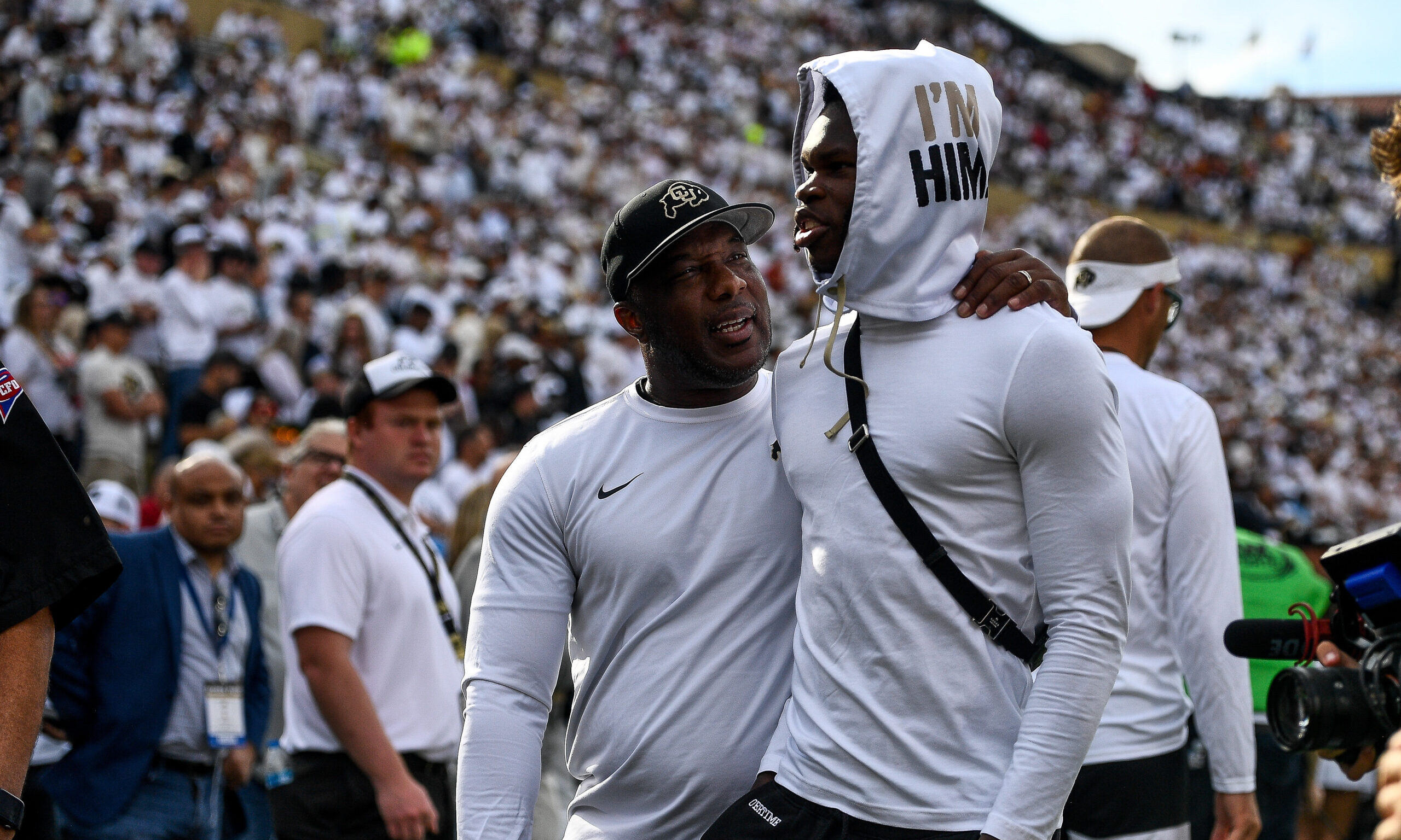 Travis Hunter of the Colorado Buffaloes...
