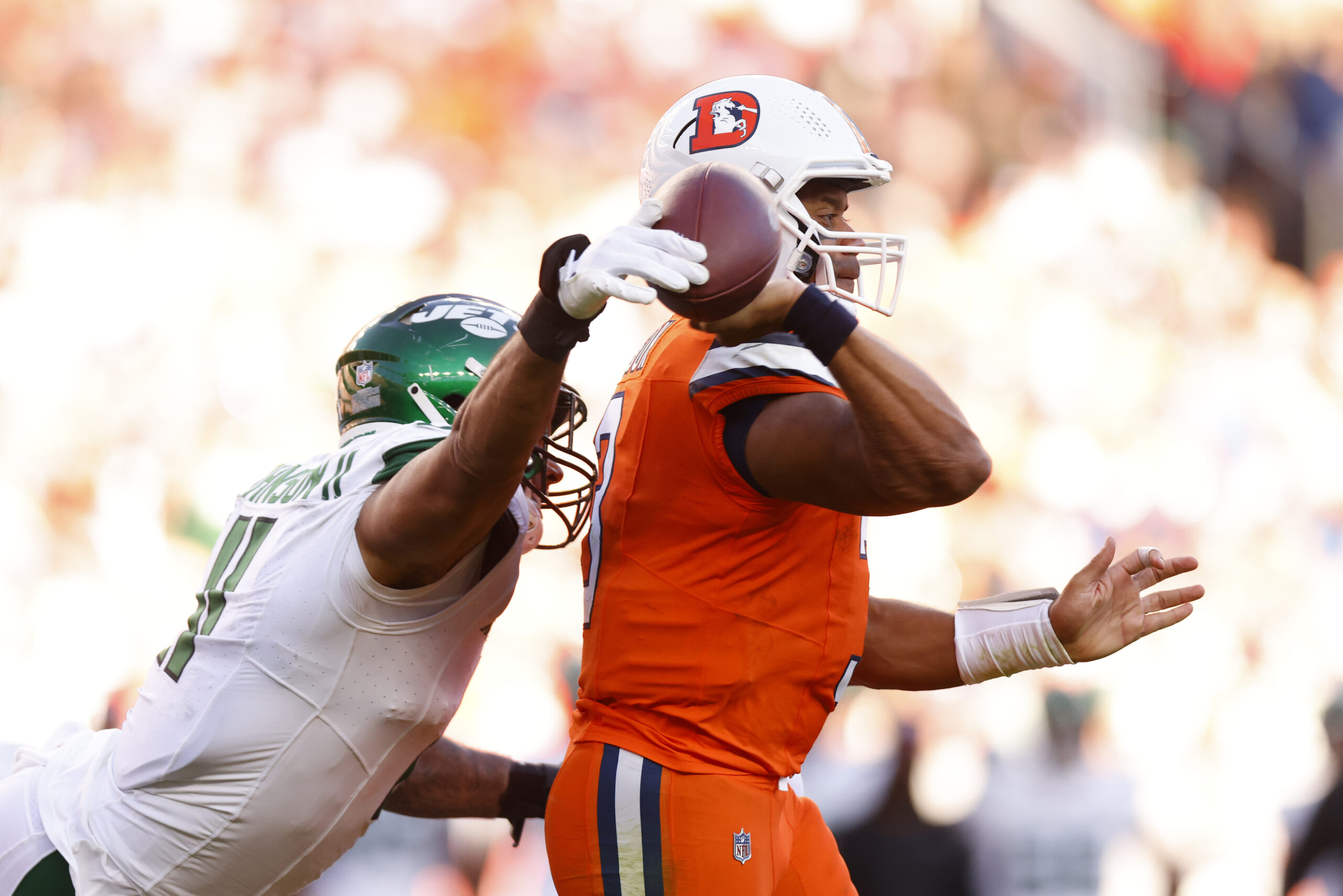 Russell Wilson of the Denver Broncos...