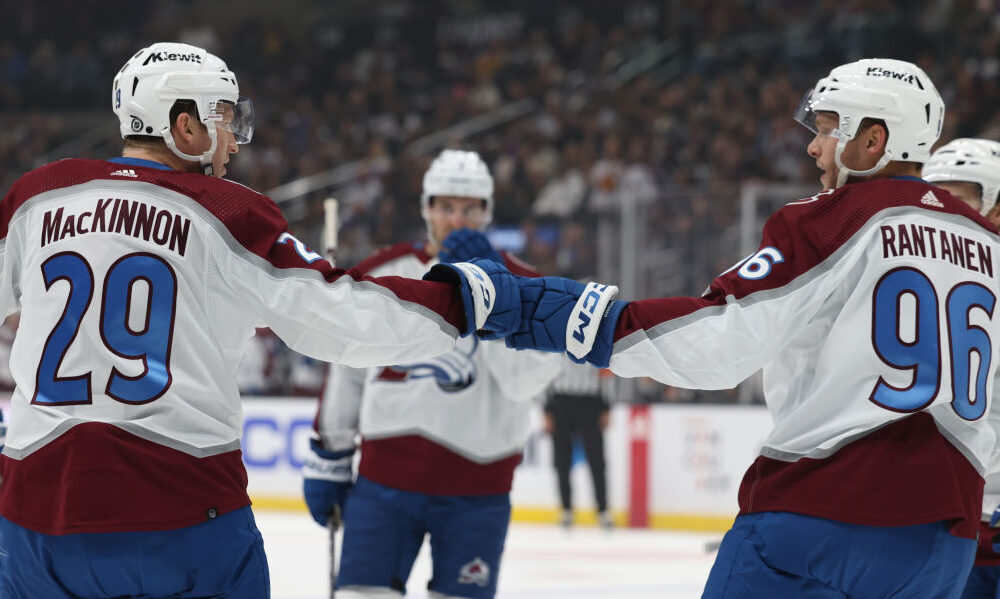 Avalanche Nathan Mackinnon Mikko Rantanen...