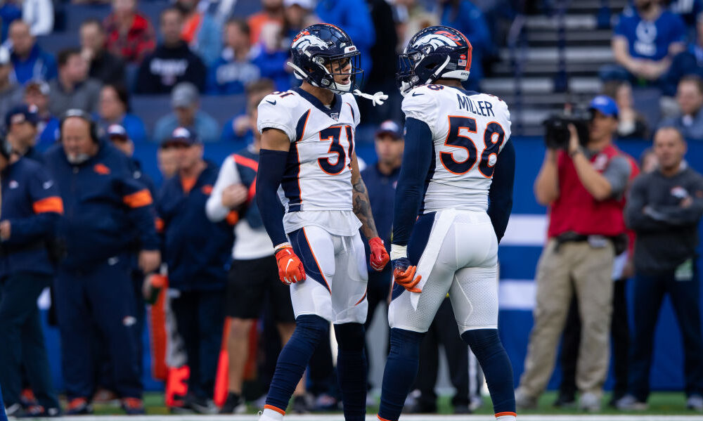 Justin Simmons Von Miller Broncos...