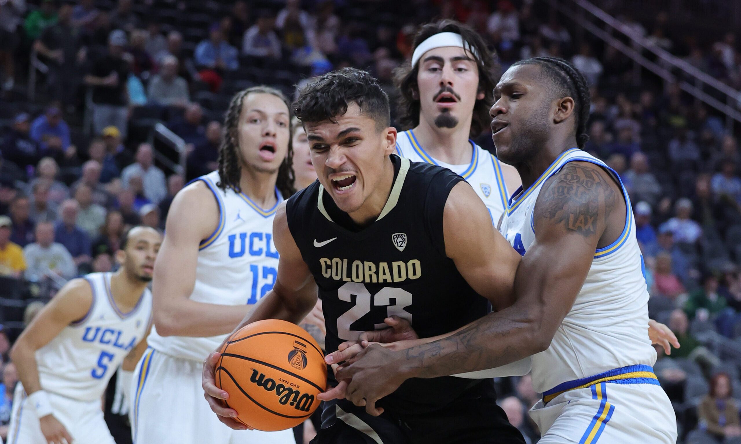 Tristan da Silva #23 of the Colorado Buffaloes...