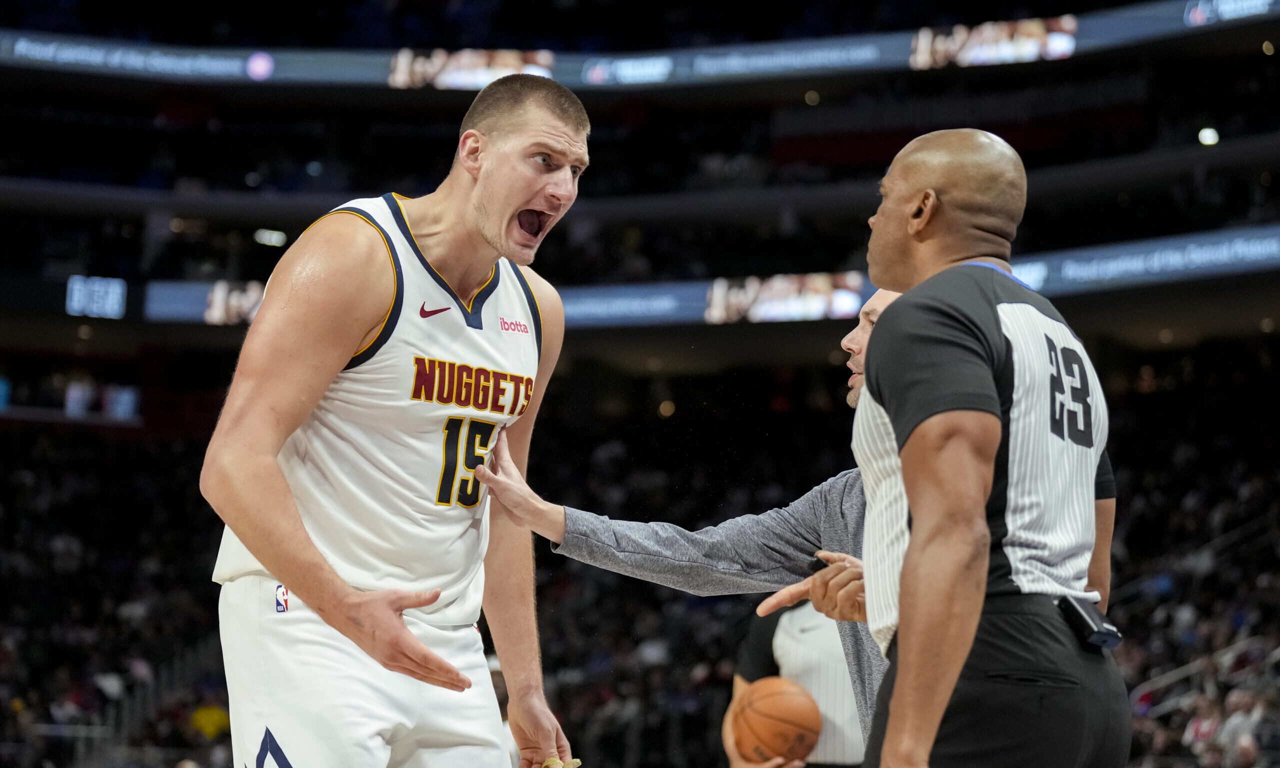 Nikola Jokic of the Denver Nuggets...
