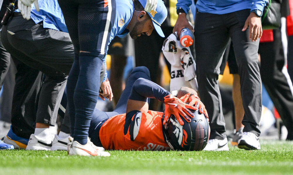 Pat Surtain II Broncos Thursday...