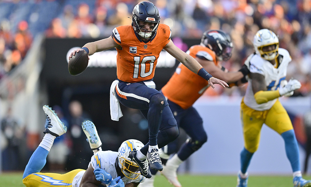 Broncos QB Bo Nix...