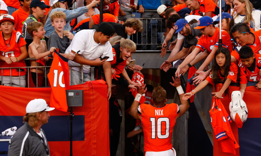 Bo Nix Broncos wild card...